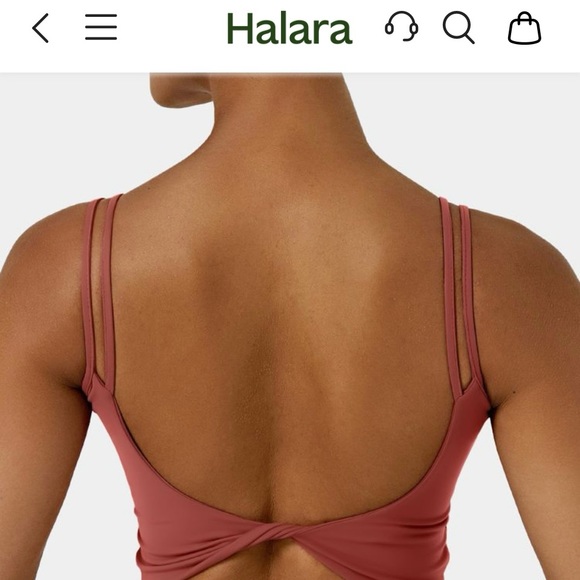 Halara Back Twisted Tank Top - Picture 3 of 11